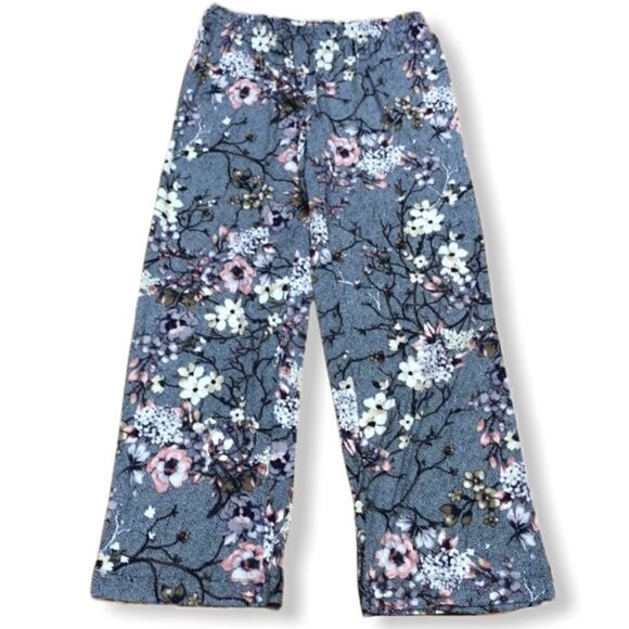 Premise Pants - Premise Floral Patterned Pull On Pants Sz M